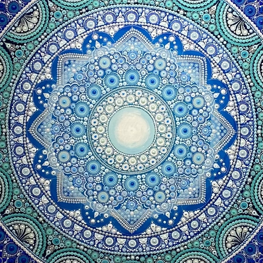 『波紋〜よみがえりのうた』 dot art