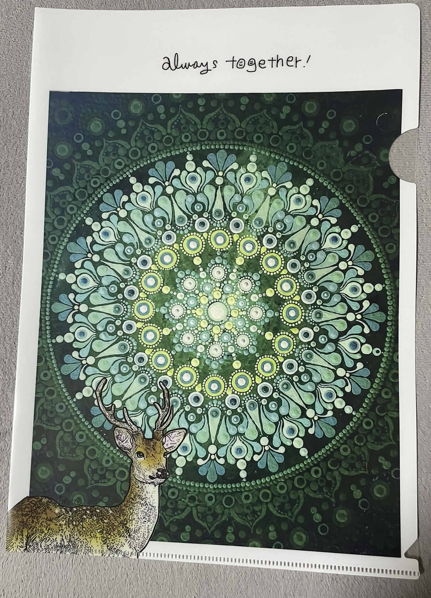 クリアファイル「always together」